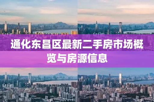 通化东昌区最新二手房市场概览与房源信息