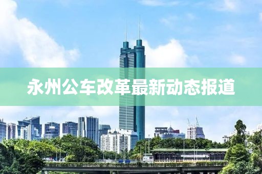 永州公车改革最新动态报道