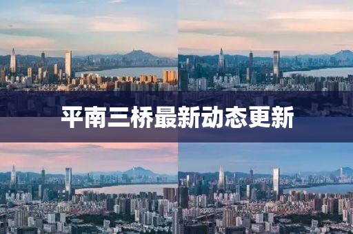 平南三桥最新动态更新