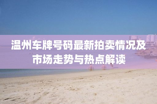 温州车牌号码最新拍卖情况及市场走势与热点解读