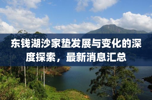 东钱湖沙家垫发展与变化的深度探索，最新消息汇总