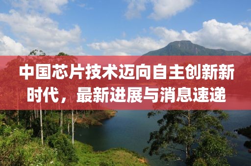 中国芯片技术迈向自主创新新时代，最新进展与消息速递