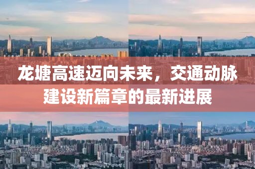 龙塘高速迈向未来，交通动脉建设新篇章的最新进展