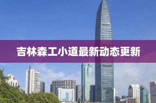 吉林森工小道最新动态更新
