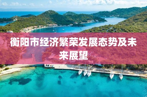 衡阳市经济繁荣发展态势及未来展望