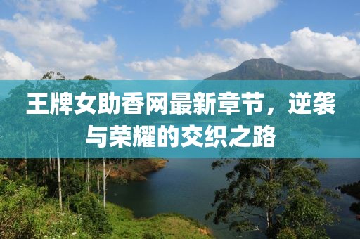 王牌女助香网最新章节，逆袭与荣耀的交织之路