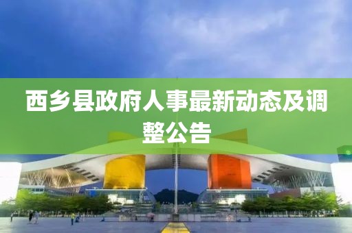 西乡县政府人事最新动态及调整公告