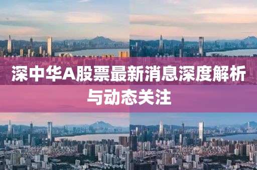 深中华A股票最新消息深度解析与动态关注