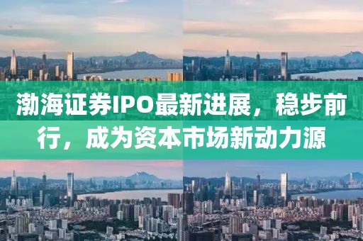 渤海证券IPO最新进展，稳步前行，成为资本市场新动力源