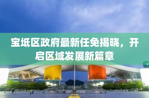 宝坻区政府最新任免揭晓，开启区域发展新篇章