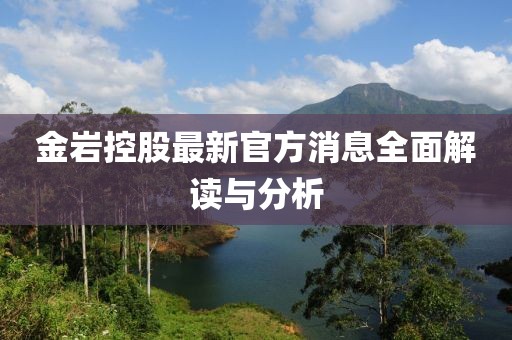 金岩控股最新官方消息全面解读与分析
