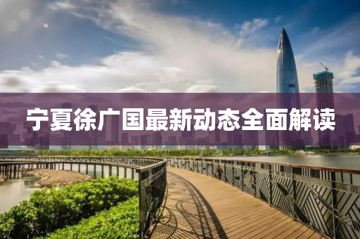 宁夏徐广国最新动态全面解读