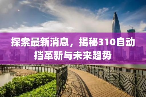 探索最新消息，揭秘310自动挡革新与未来趋势