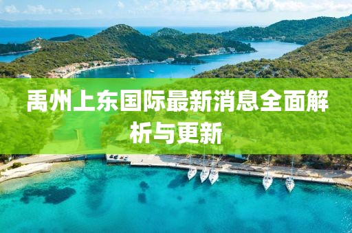禹州上东国际最新消息全面解析与更新