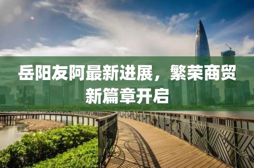 岳阳友阿最新进展，繁荣商贸新篇章开启