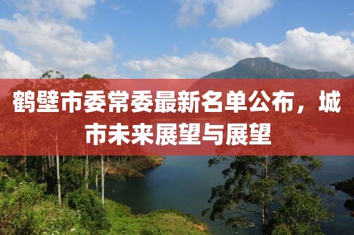 鹤壁市委常委最新名单公布，城市未来展望与展望