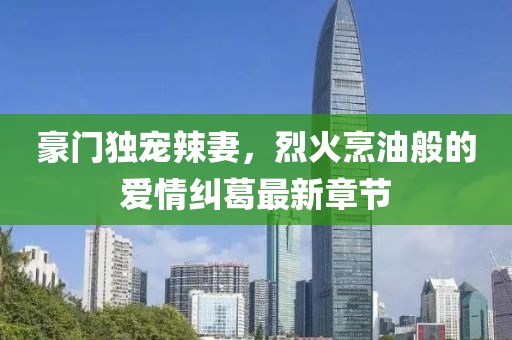 豪门独宠辣妻，烈火烹油般的爱情纠葛最新章节