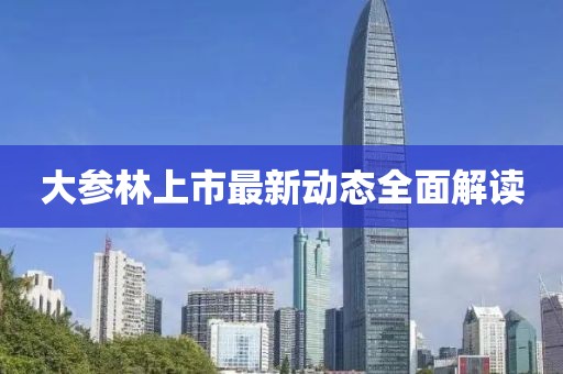 大参林上市最新动态全面解读