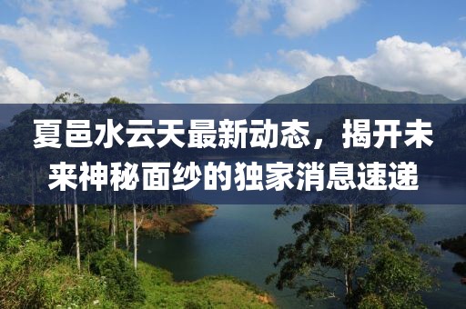 夏邑水云天最新动态，揭开未来神秘面纱的独家消息速递