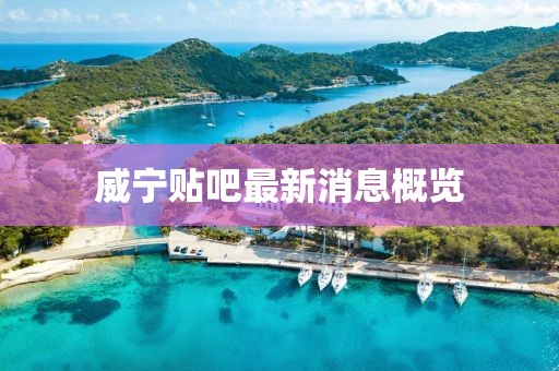 威宁贴吧最新消息概览