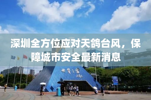 深圳全方位应对天鸽台风，保障城市安全最新消息