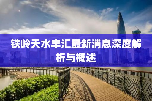 铁岭天水丰汇最新消息深度解析与概述