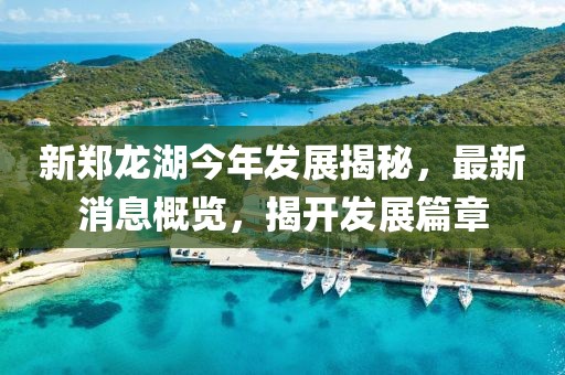 新郑龙湖今年发展揭秘，最新消息概览，揭开发展篇章