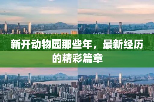 新开动物园那些年，最新经历的精彩篇章