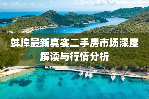 蚌埠最新真实二手房市场深度解读与行情分析