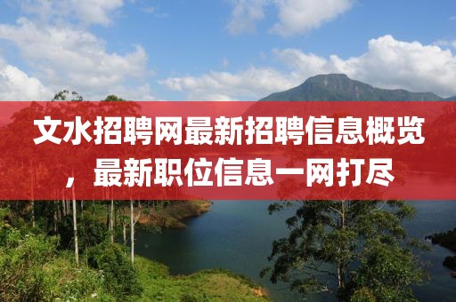 文水招聘网最新招聘信息概览，最新职位信息一网打尽