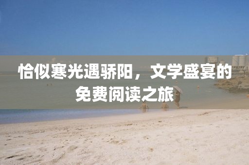 恰似寒光遇骄阳，文学盛宴的免费阅读之旅