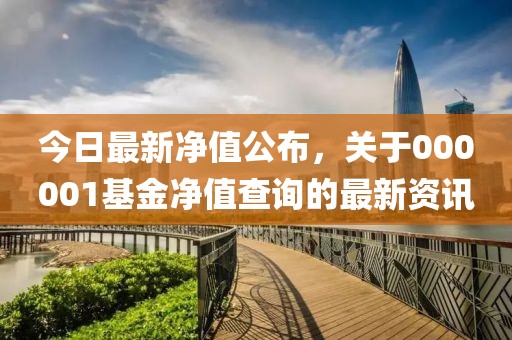 今日最新净值公布，关于000001基金净值查询的最新资讯
