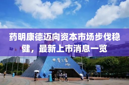 药明康德迈向资本市场步伐稳健，最新上市消息一览