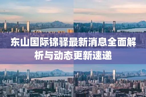 东山国际锦驿最新消息全面解析与动态更新速递