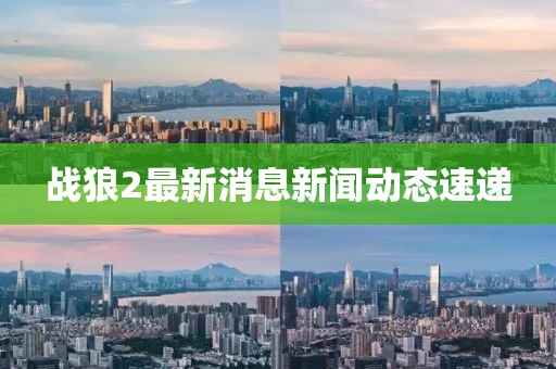 战狼2最新消息新闻动态速递