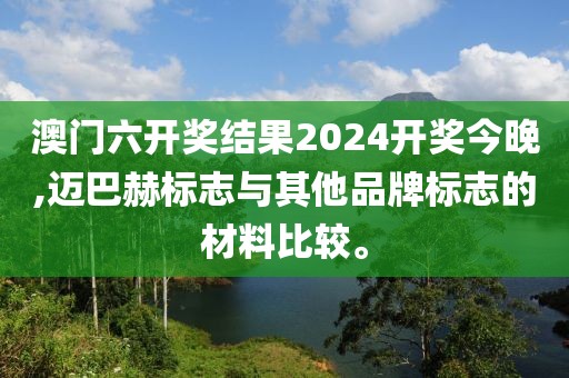 澳门六开奖结果2024开奖今晚,迈巴赫标志与其他品牌标志的材料比较。