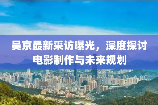 吴京最新采访曝光，深度探讨电影制作与未来规划