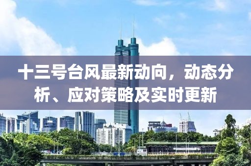 十三号台风最新动向，动态分析、应对策略及实时更新