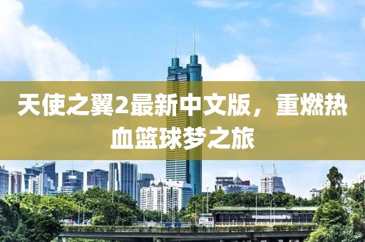 天使之翼2最新中文版，重燃热血篮球梦之旅
