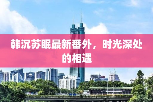 韩沉苏眠最新番外，时光深处的相遇
