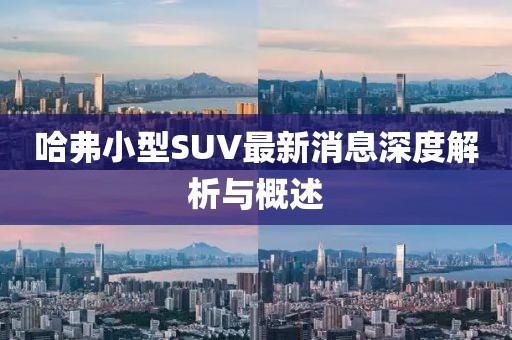 哈弗小型SUV最新消息深度解析与概述