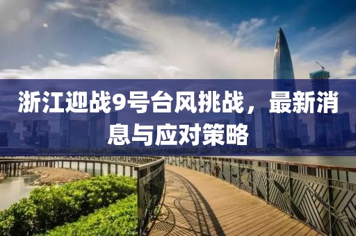 浙江迎战9号台风挑战，最新消息与应对策略