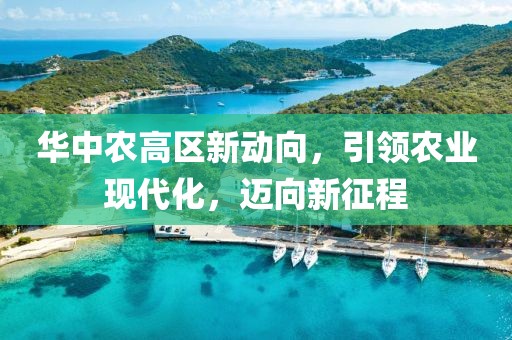 华中农高区新动向，引领农业现代化，迈向新征程