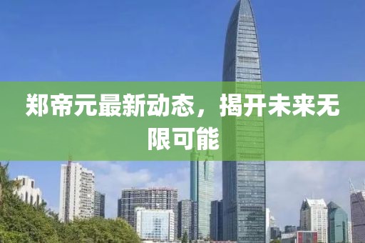 郑帝元最新动态，揭开未来无限可能