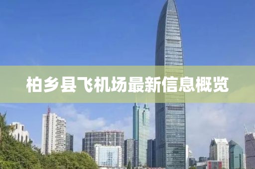 柏乡县飞机场最新信息概览