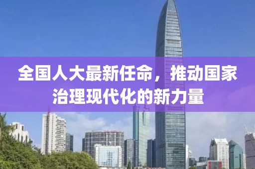 全国人大最新任命，推动国家治理现代化的新力量