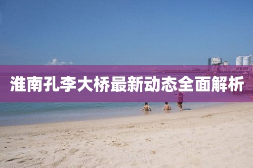 淮南孔李大桥最新动态全面解析