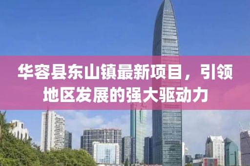 华容县东山镇最新项目，引领地区发展的强大驱动力