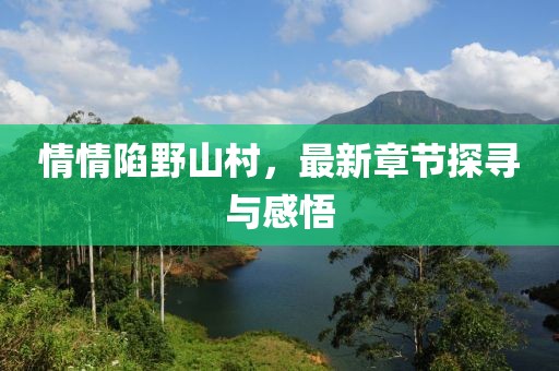 情情陷野山村，最新章节探寻与感悟