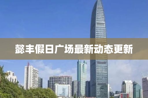 懿丰假日广场最新动态更新